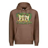 Chestnut Happy St. Patrick's Day Tooth Dentist Premium Hoodie - CowGirlArtShop