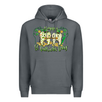 Rock Happy St. Patrick's Day Tooth Dentist Premium Hoodie - CowGirlArtShop