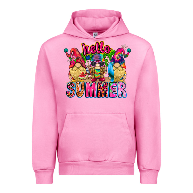 Hello Summer Gnome Urban Hoodie by CowhideDigitalArt | Teevron