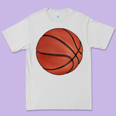 Basketball Premium Tee Designed By Barkaloodesign