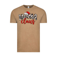 Vintage Coffee Mama Claus Vintage Tee - MaliasSmallBusiness