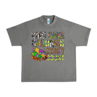 King Cake Calories Don't Count Mardi Gras Urban Heavy Tee | Teevron