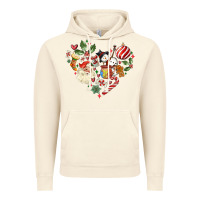 Vintage Artic christmas heart Vintage Hoodie - MaliasSmallBusiness