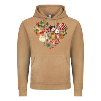 Vintage Camel christmas heart Vintage Hoodie - MaliasSmallBusiness