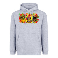 Heather Grey Cinco de mayo gnomies Heavyweight Hoodie - FaDigitalArtStudio