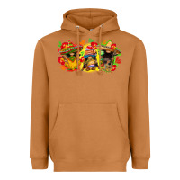 Meerkat Cinco de mayo gnomies Heavyweight Hoodie - FaDigitalArtStudio