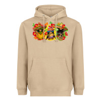 Mushroom Cinco de mayo gnomies Heavyweight Hoodie - FaDigitalArtStudio