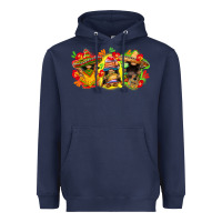 Navy Cinco de mayo gnomies Heavyweight Hoodie - FaDigitalArtStudio