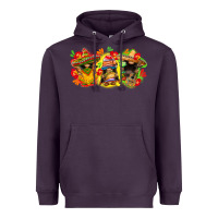 Plum Cinco de mayo gnomies Heavyweight Hoodie - FaDigitalArtStudio