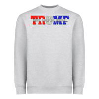 Heather Grey Trump 2020 Heavyweight Sweatshirt - Bettercallsaul