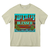 Mossy blessed annd cactus with gemstone tumbler Heavy Core Tee - Artiststas