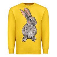 Lemon Easter bunny Premium Sweatshirt - OliviaCreatesArt