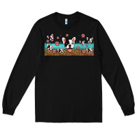 Black french bulldogs Long Sleeve Tee - Jasminsmagicworld