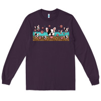 Plum french bulldogs Long Sleeve Tee - Jasminsmagicworld