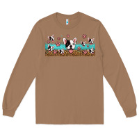 Toasted Coconut french bulldogs Long Sleeve Tee - Jasminsmagicworld