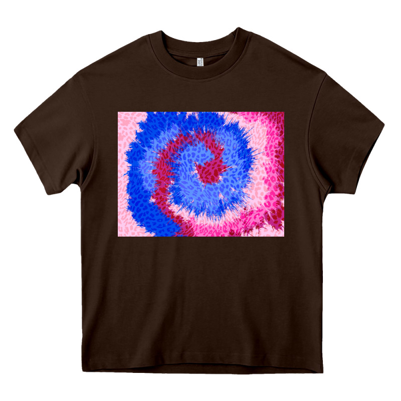 Tie Dye Background Colourful Leopard 3200x2400 Heavy Core Tee by AdoDesignShop | Teevron