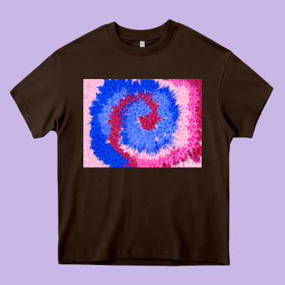 Tie Dye Background Colourful Leopard 3200x2400 Heavy Core Tee Designed By Adodesignshop