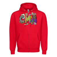 Red cma mardi gras certified medical assistant Zipper Hoodie - CowGirlArtShop