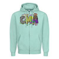 Seafoam cma mardi gras certified medical assistant Zipper Hoodie - CowGirlArtShop