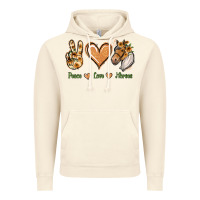 Vintage Artic Peace Love Horses Vintage Hoodie - Jasminsmagicworld