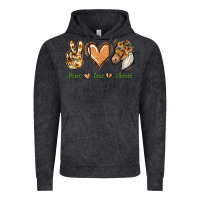 Vintage Black Peace Love Horses Vintage Hoodie - Jasminsmagicworld