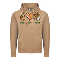 Vintage Coffee Peace Love Horses Vintage Hoodie - Jasminsmagicworld