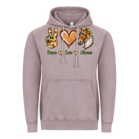 Vintage Zinc Peace Love Horses Vintage Hoodie - Jasminsmagicworld