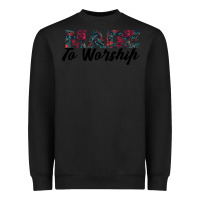 Black Made to Worship Heavyweight Sweatshirt - Bettercallsaul