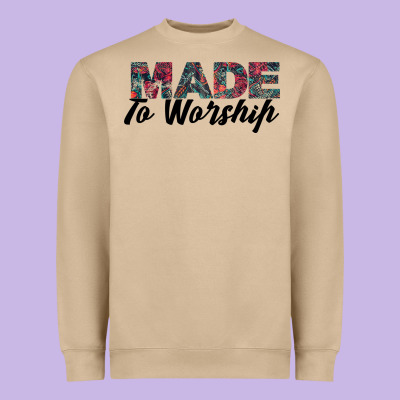 Made To Worship Heavyweight Sweatshirt Designed By Bettercallsaul