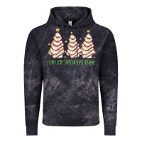 Cloud Black oh christmas tree cake Vintage Hoodie - MaliasSmallBusiness