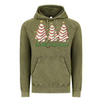 Vintage Olive oh christmas tree cake Vintage Hoodie - MaliasSmallBusiness