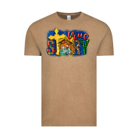 Vintage Coffee True Story Holy Family Vintage Tee - MaliasSmallBusiness