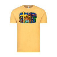 Vintage Mustard True Story Holy Family Vintage Tee - MaliasSmallBusiness