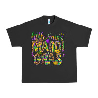Pigment Black Little miss Mardi Gras Urban Heavy Tee - BundleAndBundleShop