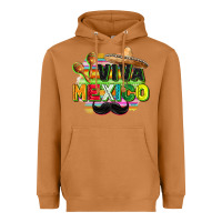 Meerkat Viva Mexico Heavyweight Hoodie - FaDigitalArtStudio