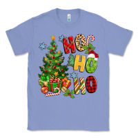 Colony Blue ho ho ho christmas Classic Tee - MaliasSmallBusiness