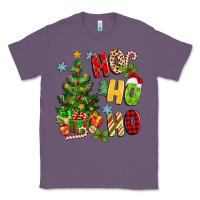 Lavender ho ho ho christmas Classic Tee - MaliasSmallBusiness