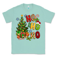 Seafoam ho ho ho christmas Classic Tee - MaliasSmallBusiness