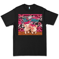 Black be mine valentine's day pigs Premium Tee - Jasminsmagicworld