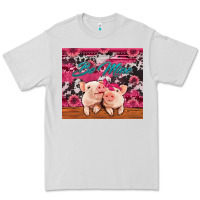 Dove Grey be mine valentine's day pigs Premium Tee - Jasminsmagicworld