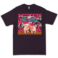 Be Mine Valentine's Day Pigs Premium Tee | Teevron