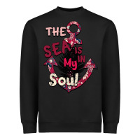 Black Summer decor The sea is in my Soul Heavyweight Sweatshirt - Bettercallsaul