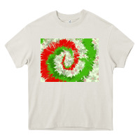 Cream tie dye background christmas 3200x2400 Heavy Core Tee - AdoDesignShop