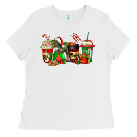 White trex coffee cups Ladies Tee - Jasminsmagicworld