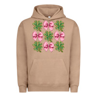 Pigment Burro clover bow Urban Hoodie - CowhideDigitalArt