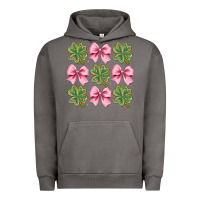Pigment Tornado clover bow Urban Hoodie - CowhideDigitalArt