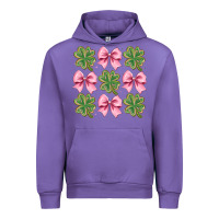 Tulip clover bow Urban Hoodie - CowhideDigitalArt