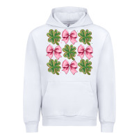 White clover bow Urban Hoodie - CowhideDigitalArt