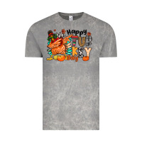 Cloud Rock happy turkey day Vintage Tee - MaliasSmallBusiness