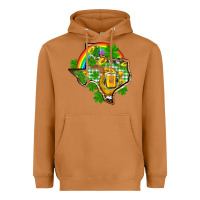 Meerkat Texas St. Patrick's Day Heavyweight Hoodie - OliviaCreatesArt